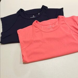 Danskin Dark Blue and  Pink Tank Tops Bundle (includes 2 tanks)